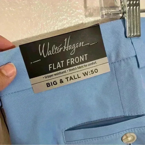 NWT WALTER HAGEN Flat Front Men’s Perfect 11 Waist Band Golf Shorts | Waist 50 - Picture 12 of 12